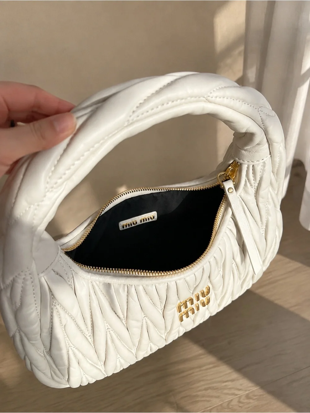 Miu Miu luxurious cream